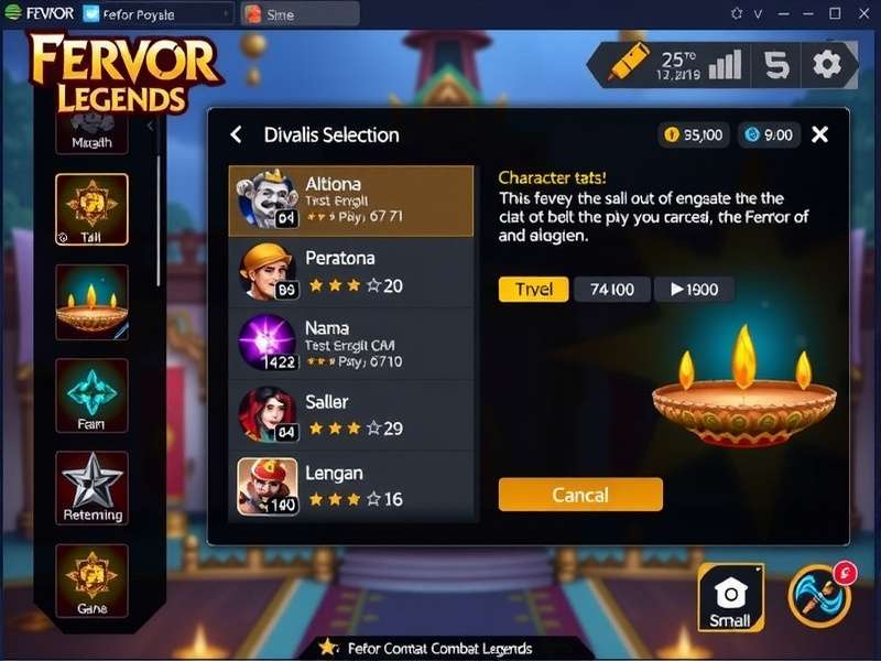 Fervor Combat Legends battle royale mode gameplay